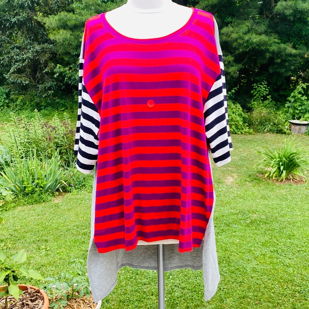 Colorful Alembika High-Low T